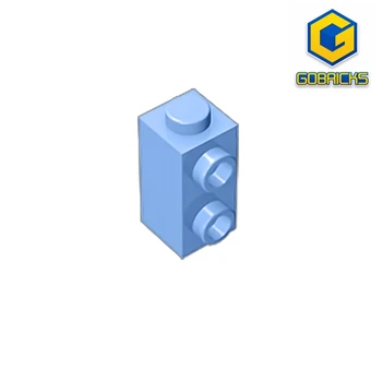 Кирпич Gobricks GDS-1485, модифицированный 1x1 x 1 2/3 с шипами с 1 стороны, совместим с детским развивающим блоком lego 32952 