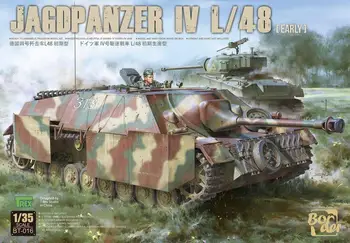 BORDER BT-016 1/35 немецкого Jagdpanzer IV L/48 [Ранняя версия] в сборе - Изображение 1  