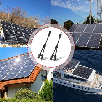 Солнечный разъем M/FFF и F/MMM + гаечный ключ, кабель, штекер, Набор инструментов для солнечных панелей - Изображение 2  