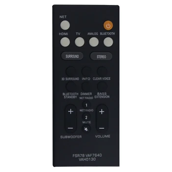 Замена пульта дистанционного управления FSR78 VAF7640 для Yamaha Sound Bar Speaker ATS-1080 YAS-108 ATS1080 YAS108 - Изображение 1  
