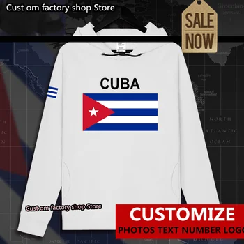 Куба Cuban CU CUB мужская толстовка с капюшоном, пуловеры, толстовки, мужская толстовка, уличная одежда, спортивный костюм в стиле хип-хоп, национальный флаг, новинка весны - Изображение 2  