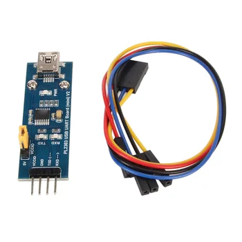 USB UART TTL Модуль TXD RXD PWR светодиодный USB-модуль UART TTL USB Mini AB для связи - Изображение 1  