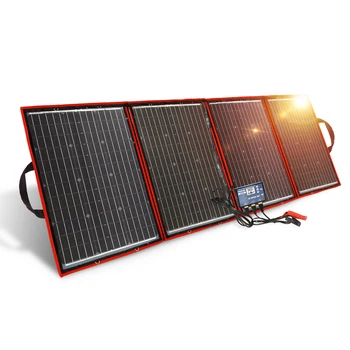 Гибкая складная солнечная панель мощностью 220 Вт Поставляется с контроллером заряда 12 В 20 А от Dokio - Изображение 2  