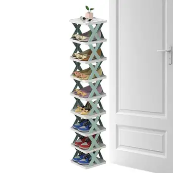 Органайзер для обуви, складной шкаф для обуви С многослойными креативными органайзерами и шкафчиками для хранения, Стеллажи для - Изображение 1  