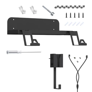 Настенный кронштейн для контроллера игровой консоли PS 5, держатель для наушников A0NB - Изображение 1  