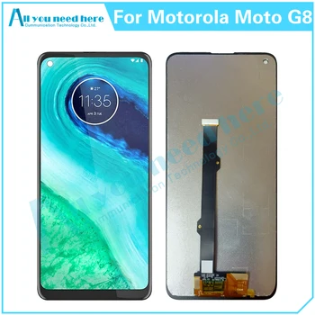 Для Motorola Moto G8 XT2045-1 XT2045 ЖК-дисплей С Сенсорным Экраном Дигитайзер В Сборе Замена Запасных Частей - Изображение 1  