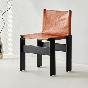 Барные обеденные стулья на открытом воздухе, подушки для помещений, Эргономичные Удобные кухонные стулья, Дизайнерская Современная мебель для дома Cadeiras De Jantar - Изображение 1  