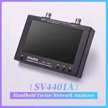 Новый 7-дюймовый Векторный Сетевой Анализатор SV4401A 50 кГц-4,4 ГГц с 7-дюймовым Большим Сенсорным экраном 100 дБ Динамический ВЧ-УКВ-анализатор NanoVNA - Изображение 2  