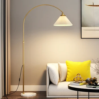 Торшер TEMOU Nordic для рыбалки, современная семейная гостиная, спальня, креативный светодиодный декоративный светильник для стояния - Изображение 2  