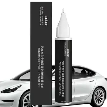 Ручка для ремонта царапин на автомобильной краске для Tesla Model 3 XYS 12 мл Профессиональная краска для окрашивания, средство для удаления царапин, полироль для снятия лака - Изображение 1  