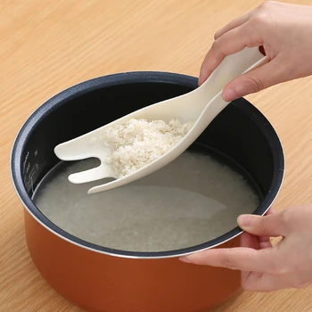 Многофункциональное средство для чистки риса, не травмирующее руки, для мытья риса, Кухонная ложка для риса, артефакт, бытовой инструмент для мытья риса, Кухонная утварь - Изображение 2  