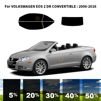 Предварительно Обработанная нанокерамика car UV Window Tint Kit Автомобильная Оконная Пленка Для VOLKSWAGEN EOS 2 DR CONVERTIBLE 2006-2016 - Изображение 1  