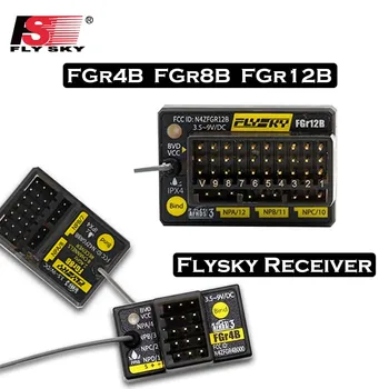 FLYSKY 2,4 ГГц 4/8/12CH Приемник FGR4B FGR8B FGr12B PWM PPM Ibus для передатчика PL18 NB4 NB4 Lite AFHDS 3 - Изображение 1  