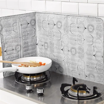 Защита От Брызг Кухонного Масла Из Алюминиевой Фольги, Брызгозащищенная Перегородка Газовой Плиты - Изображение 1  