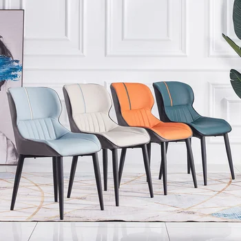 Современный Эргономичный дизайн кресла Relax Outdoor Мобильное Акцентное кресло Кухонная Металлическая мебель Sillas Para Eventos для гостиной - Изображение 2  