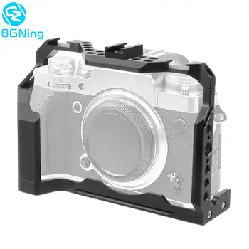 Каркас камеры XT4 из алюминиевого сплава для Fujifilm X-T4, защитный чехол, крепление для холодного башмака, рама стабилизатора, комплект рукоятки для FUJI XT-4 - Изображение 1  