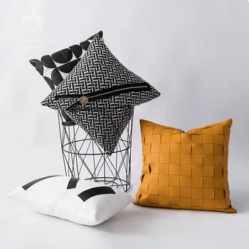Роскошная модель Nordic Light Для гостиной, Диванная подушка, спальня, гостиная, Поясная подушка, Современная минималистская подушка, Наволочка для изголовья кровати - Изображение 1  