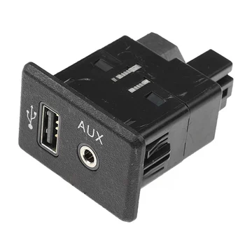 USB + AUX Двойной Интерфейсный Модуль Вспомогательный Аудиоразъем Зарядный USB-Порт для Nissan Altima 795405024 28023-9HT0A - Изображение 2  