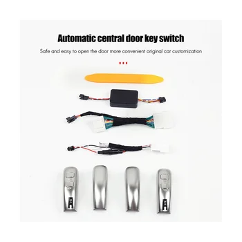 Покрытие автомобиля ABS Электрическая кнопка включения средней двери Автозапчасти для TOYOTA Alphard Vellfire 2015-2022 - Изображение 1  