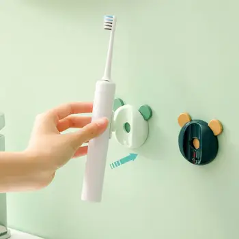 Настенный магнитный держатель электрической зубной щетки, Стеллаж для хранения, Кронштейн для зубной щетки, Органайзер для ванной комнаты - Изображение 1  