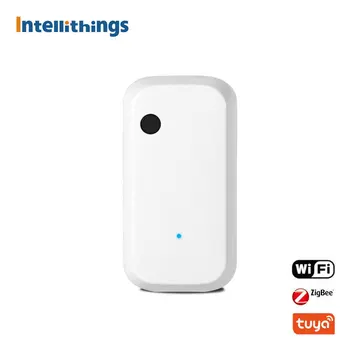 Intellithings Tuya Zigbee WiFi Датчик освещенности Детектор AI Автоматическая связь с домом Умный датчик освещенности Управление приложением Smart Life - Изображение 1  