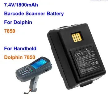 Cameron Sino Аккумулятор для сканера штрих-кода емкостью 1800 мАч 200-00059-6 для Dolphin 7850, для портативного Dolphin 7850 - Изображение 1  