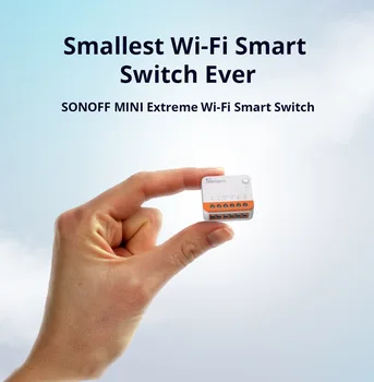 Мини-модуль Wi-Fi R4 Smart Wi-Fi 2-полосный переключатель Умный дом Работает Беспроводное управление R5 S-MATE Alexa Google Home - Изображение 1  
