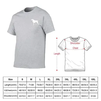 Новая БЕЛАЯ футболка с жесткошерстным указательным грифоном 2022, мужские топы, великолепная футболка, одежда kawaii, мужские футболки - Изображение 2  