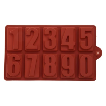 Количество Силиконовых форм для шоколада, 3D формы, Забавные инструменты для выпечки желейных конфет - Изображение 2  