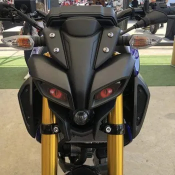 Наклейка для защиты фар мотоцикла, Защитная наклейка для обтекателя, защитная наклейка для фар Yamaha MT-09 2017 02 модель - Изображение 2  