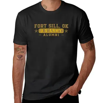 Новая футболка Fort Sill Alumni, футболка для мальчика, графические футболки, кавайная одежда, футболка, мужская футболка, мужская - Изображение 1  