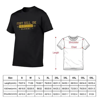 Новая футболка Fort Sill Alumni, футболка для мальчика, графические футболки, кавайная одежда, футболка, мужская футболка, мужская - Изображение 2  