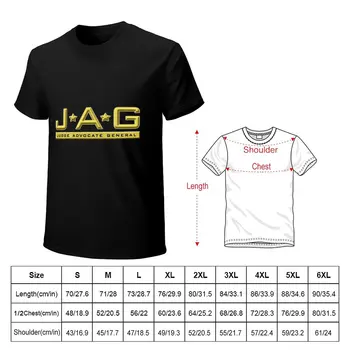 Футболка с логотипом телешоу J.A.G., футболка с коротким рукавом, тренировочные рубашки для мужчин - Изображение 2  