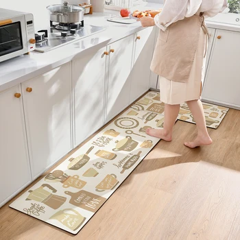 Водонепроницаемые кухонные коврики DEXI, нескользящие, защищающие от усталости Кухонные коврики для пола - Изображение 1  