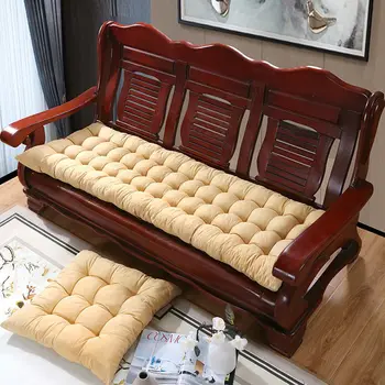 Толстая подушка для сиденья скамейки для спинки стула в помещении, подушка для сиденья стула, длинные подушки для дивана, татами, Декоративная подушка для стула - Изображение 1  