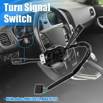 Автомобильный переключатель указателя поворота Системы дальнего света Комбинированный переключатель управления Mb571622 LHD Запасные части - Изображение 2  