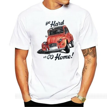 Классические автомобильные топы, футболка, мужская футболка с классическим рисунком автомобиля, креативная графическая одежда с круглым вырезом и коротким рукавом с принтом на заказ - Изображение 1  