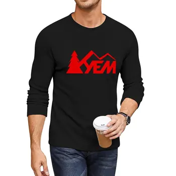 Новая красная Длинная футболка YEM - Phish с аниме, забавная футболка, черные футболки, Эстетическая одежда, футболки оверсайз для мужчин - Изображение 1  