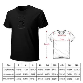 Кофейная футболка Chemex, короткая футболка, мужские винтажные футболки - Изображение 2  