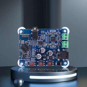 Модуль цифрового усилителя постоянного тока 12 В, двухканальный Bluetooth-совместимый модуль усилителя беспроводного приемника 4.0 для звука 4-16 Ом - Изображение 2  