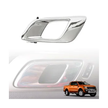 Передняя Левая Внутренняя Дверная Ручка AB3921971AB для Ford Ranger Wildtrak Hi-Rider 2012-2018 Хромированная Внутренняя Ручная Дверца В Сборе - Изображение 1  