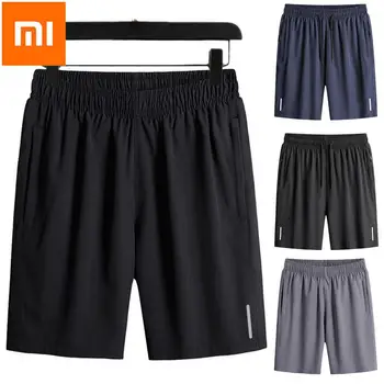 Xiaomi Mijia Мужские спортивные шорты Ice Silk Быстросохнущие Свободные дышащие шорты Модные пляжные летние шорты Повседневные брюки Мужские - Изображение 1  