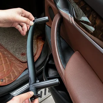 Автомобильные Аксессуары Передняя Задняя/Левая Правая Внутренняя Дверная ручка, накладка на панель для BMW F15 X5 F16 X6 - Изображение 2  
