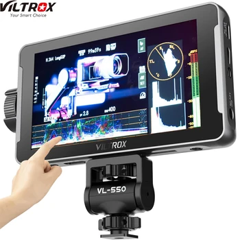 VILTROX DC-550 Pro / lite 5,5-дюймовый портативный профессиональный режиссерский монитор высокой четкости для фотосъемки на открытом воздухе и в помещении, ведения видеоблогов, создания фильмов - Изображение 1  