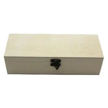 Органайзер для чайных пакетиков, деревянный ящик для хранения, сундук, коробка для хранения чая, Разделенное украшение - Изображение 2  