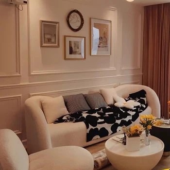 Секционный диван-кровать Для гостиной, Дизайнерский диван в скандинавском стиле, Пол для гостиной, Роскошные Мебель для дома Para Hogar - Изображение 2  