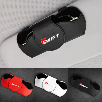 Автомобильный держатель солнцезащитных очков для Suzuki SWIFT Многофункциональный Зажим для очков Зажим для купюр Автомобильные аксессуары - Изображение 1  