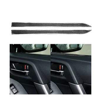 Для Subaru Forester 2013-2018 Автомобильная внутренняя отделка дверей из углеродного волокна, молдинг, накладка, защитные наклейки - Изображение 2  