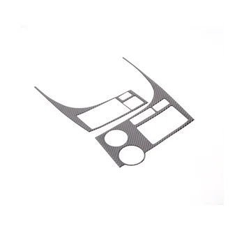 Для 2007-2013 LHD приборной панели автомобиля Декоративные Наклейки, Аксессуары для отделки - Мягкое углеродное волокно - Изображение 1  
