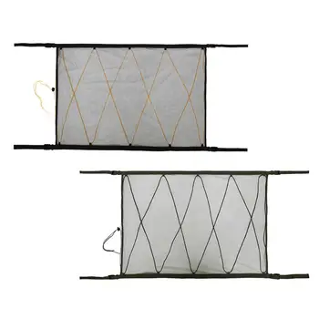 Эластичная грузовая сетка для крыши и потолка автомобиля, сумка для хранения для фургона - Изображение 1  